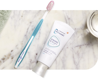 Pronamel Strong and Bright Toothpaste and Toothbrush Pronamel Strong and Bright Toothpaste and Toothbrush
