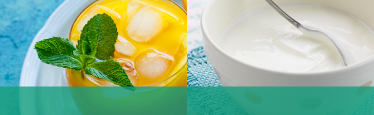 Drink Juice With Yogurt Drink Juice With Yogurt